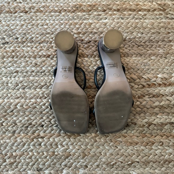 A New Day - Block Heel - Black Leather - Picture 3 of 4